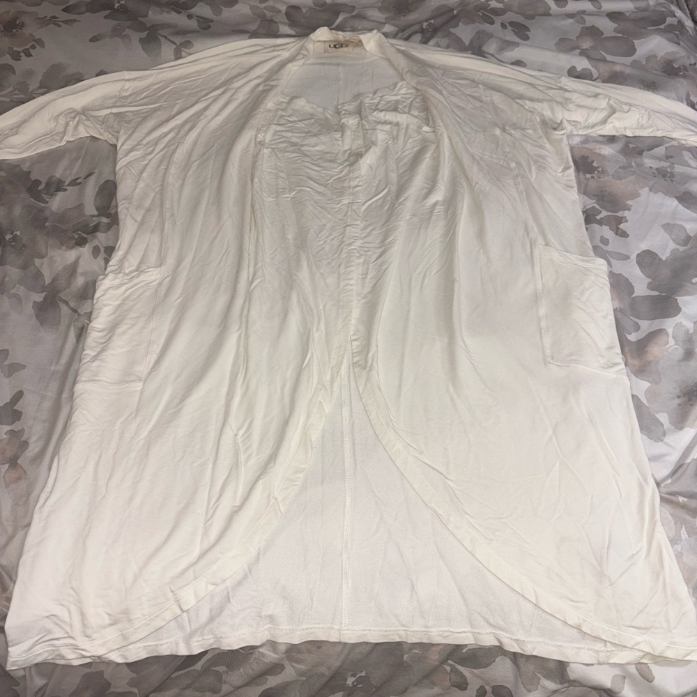 UGG Women's White Cardigan Sweater